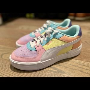 PUMA CA Pro sneakers in multi-pastel